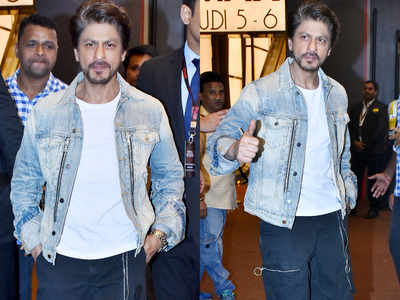 Shah Rukh Khan just wore the costliest denim jacket ever! - Times of India