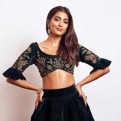 Gorgeous Alert! Pooja Hegde flaunts her toned figure in a designer lehenga  | Telugu Movie News - Times of India
