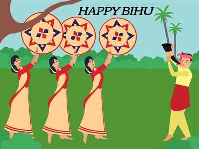 Free Vector Hand Drawn Bohag Bihu Illustration Stock Illustration -  Illustration of indian, culture: 270958420