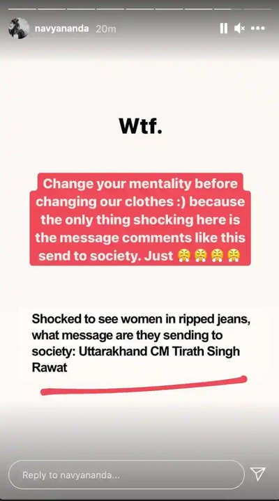 Shocked to see women in ripped jeans, what message are they sending to  society'. Do you agree with this commented by Uttarakhand CM Tirath Singh  Rawat? - Quora