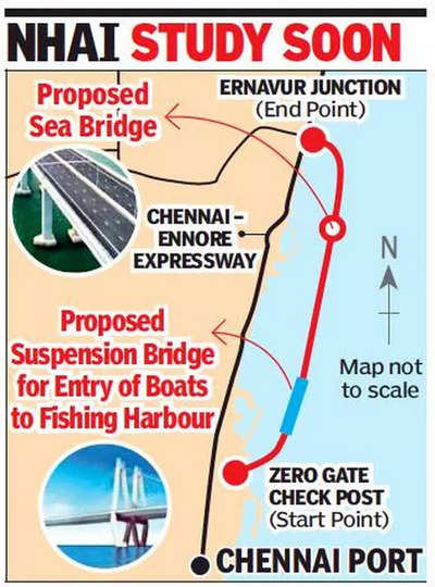 Chennai may soon get 7.6km-long sea bridge