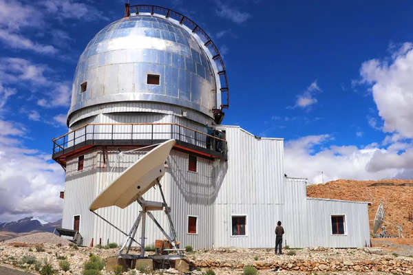 Recently, Indian Astronomical Observatory in Ladakh captured