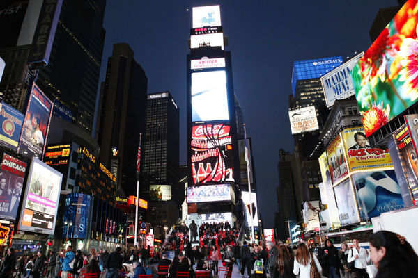 Times Square New York Times of India Travel