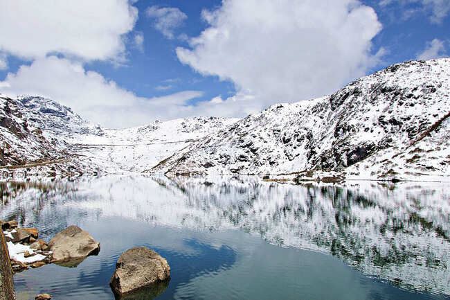 Tsomgo Lake in Sikkim