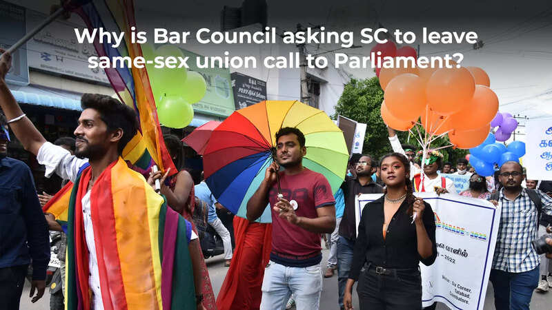 Why Bar Council Should Not Be Talking Same Sex Marriage India News Times Of India 4735