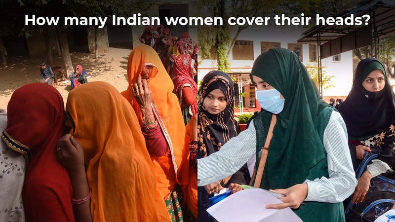 how-many-indian-women-cover-their-heads-india-news-times-of-india