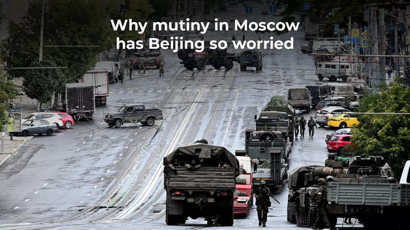 Putin Why Wagner Mutiny In Moscow Has Beijing So Worried Times Of India