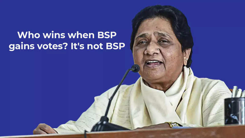 Bsp: Who Wins When BSP Gains Votes? It's Not BSP | India News - Times ...