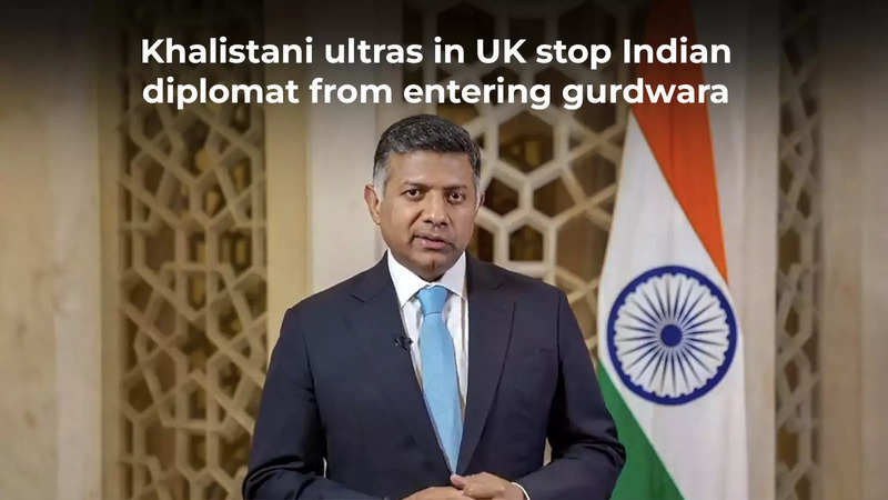 Khalistani Ultras In Uk Stop Indian Diplomat From Entering Gurdwara India News Times Of India