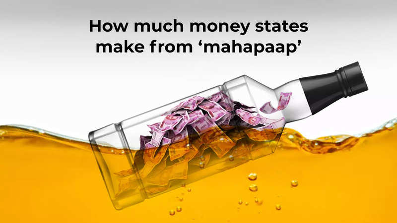 How much money states make from ‘mahapaap’ | India News - Times of India
