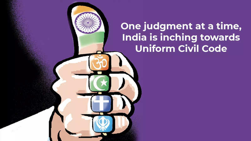 How India's inching towards Uniform Civil Code, a verdict at a time | India News - Times of India