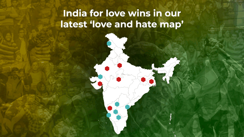 India for love wins in our latest ‘love and hate map’ | India News ...