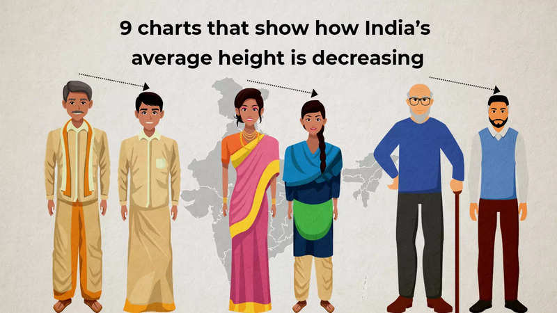 9 Charts That Show How India s Average Height Is Decreasing India 