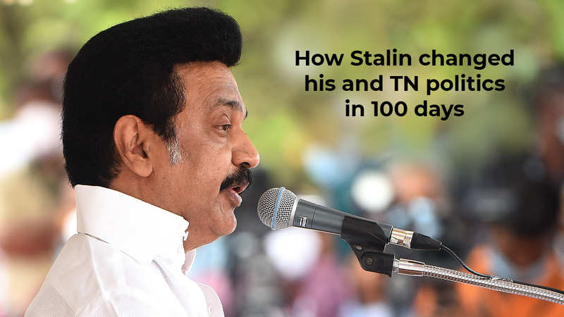 How Stalin changed his and TN politics in 100 days | India News - Times ...