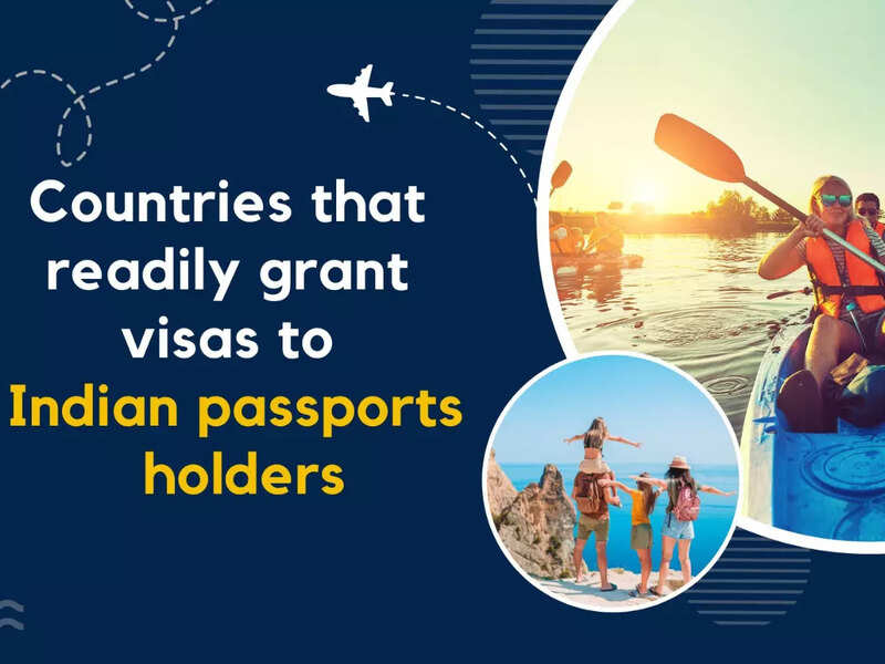 Countries that readily grant visas to Indian passports holders