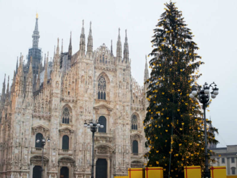 Gubbio Christmas Tree | Christmas Celebration In Italy | Times of India ...