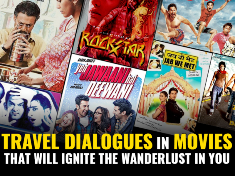 Bollywood quotes that will make you pack your bags right ...