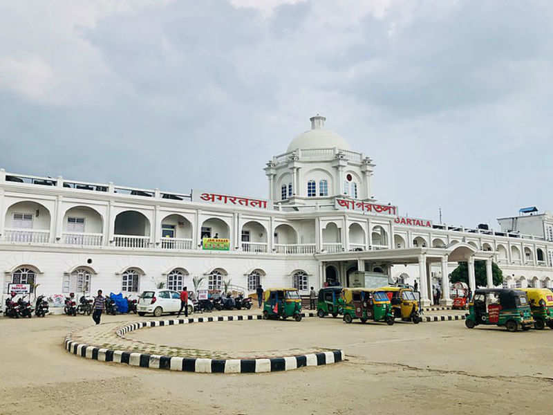 Agartala railway station gets a first-class makeover! | Times of India ...