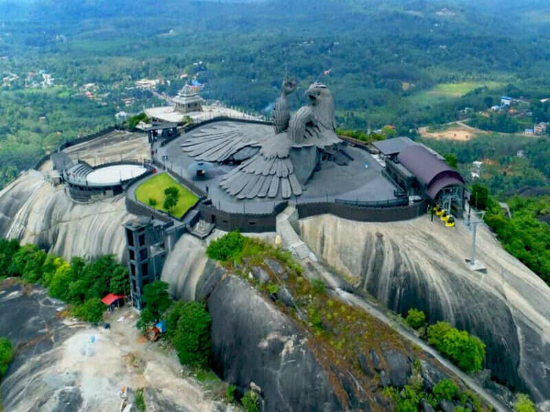 Jatayu Adventure Centre in Kerala has the world’s largest bird