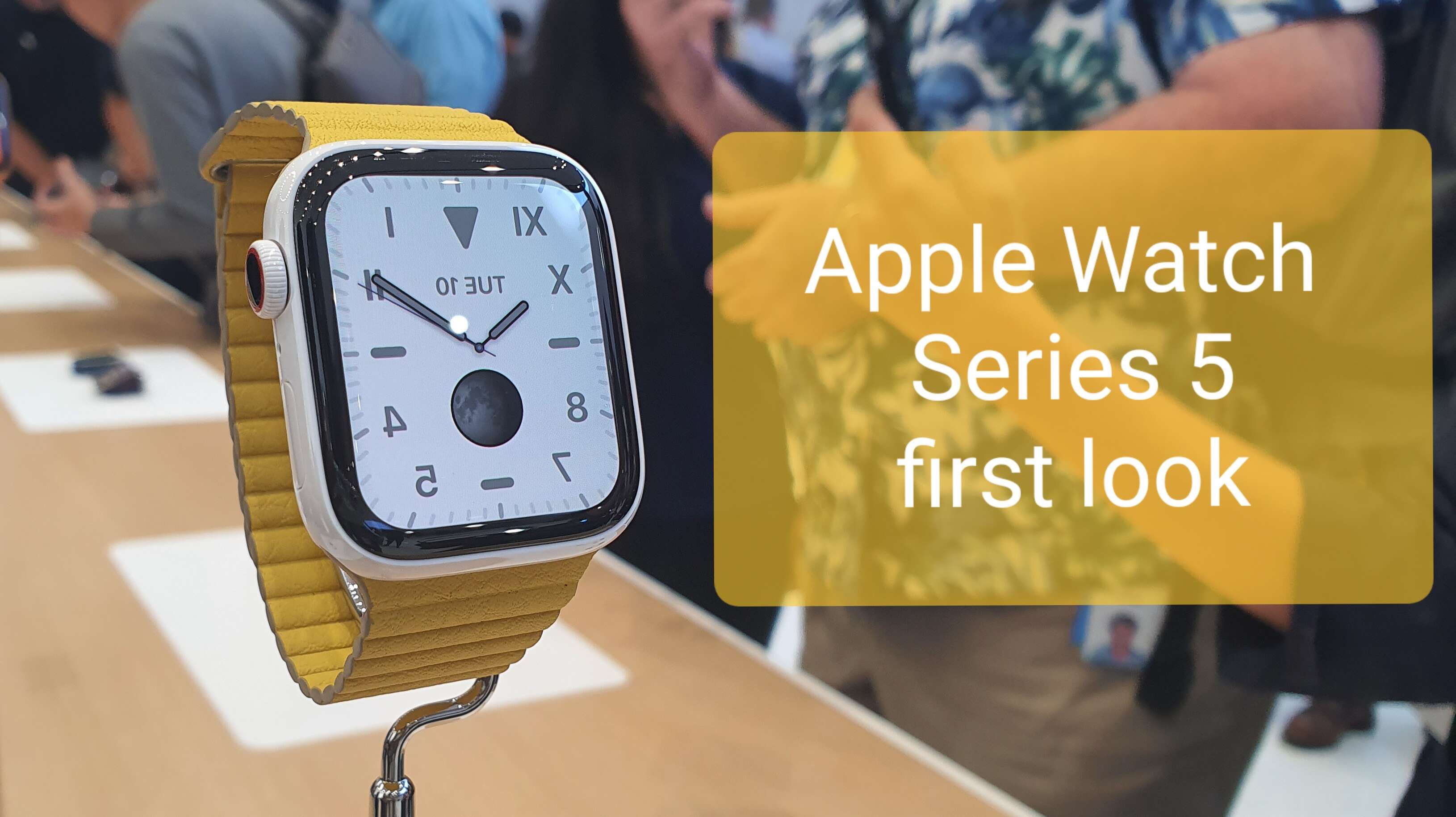 apple watch series 5 video