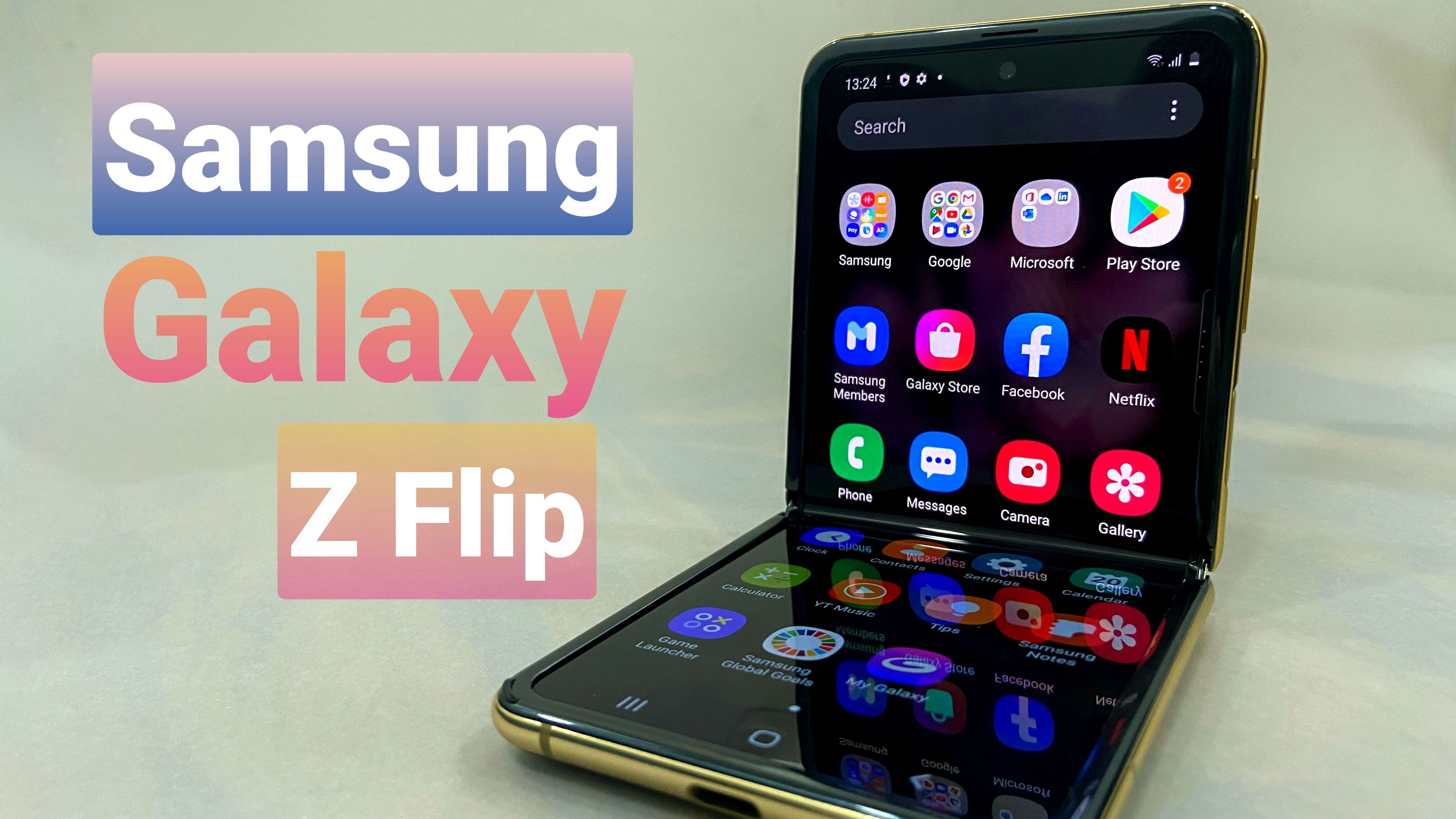 samsung flip gold