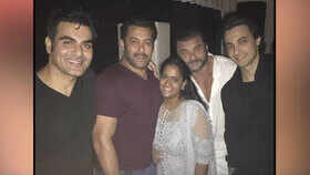 Inside pictures from Salman Khan’s sister Arpita Khan Sharma's Diwali party